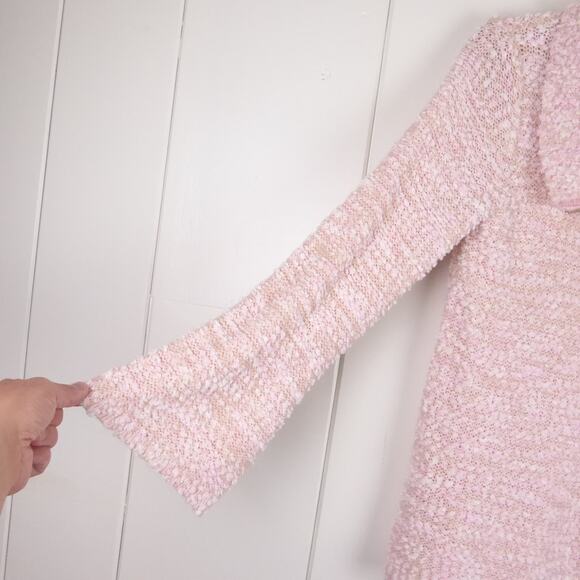 Soft Surroundings Sweater Womens SZ M Half Zip Pullover Textured Cottagecore - Picture 6 of 10